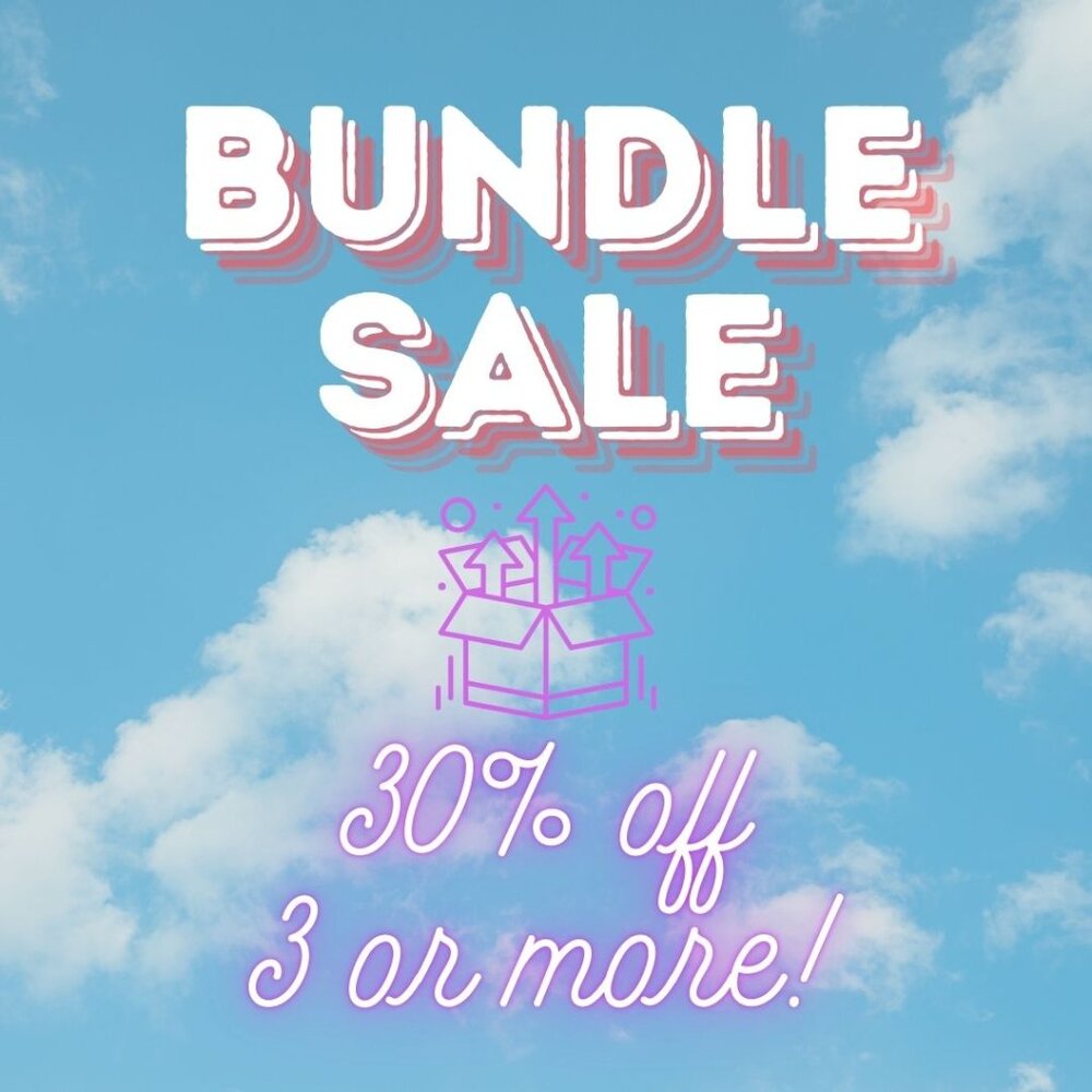 Summer Clean OUT!!! 30% OFF 3 or MORE!